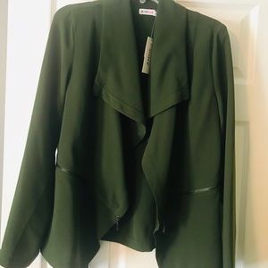 Professional Chic Green Jacket